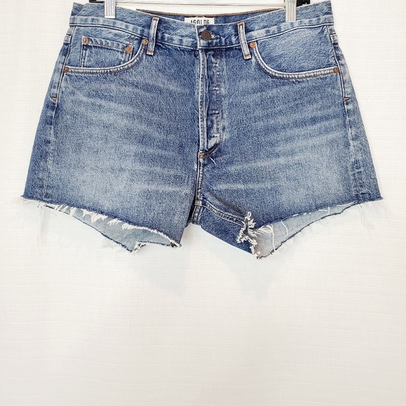 agolde boyfriend shorts